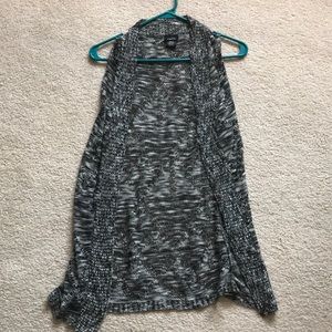 Tank top cardigan
